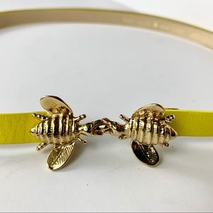 Kate Spade Yellow Bee Belt